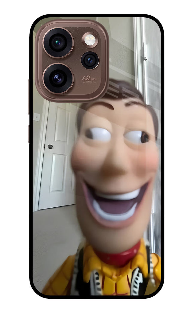 Side Eye Woody Oppo Reno15 Pro 5G Metal Case Back Cover by Casekaro