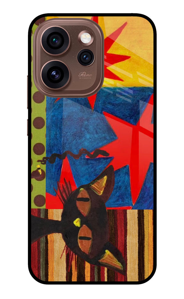 Pop Cat Oppo Reno15 Pro 5G Metal Case Back Cover by Casekaro