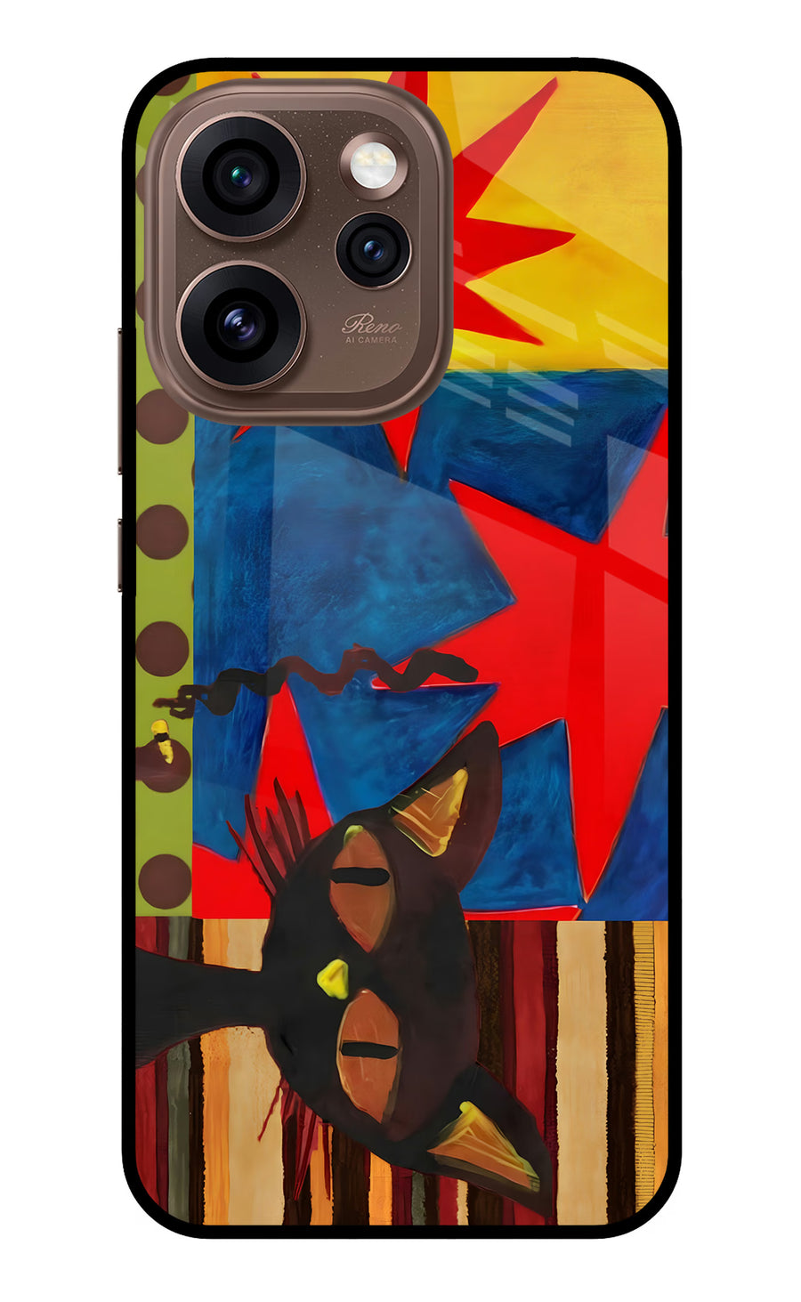 Pop Cat Oppo Reno15 Pro 5G Back Cover, Metal case