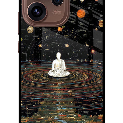 Space Monk Oppo Reno15 Pro 5G Metal Case Back Cover by Casekaro