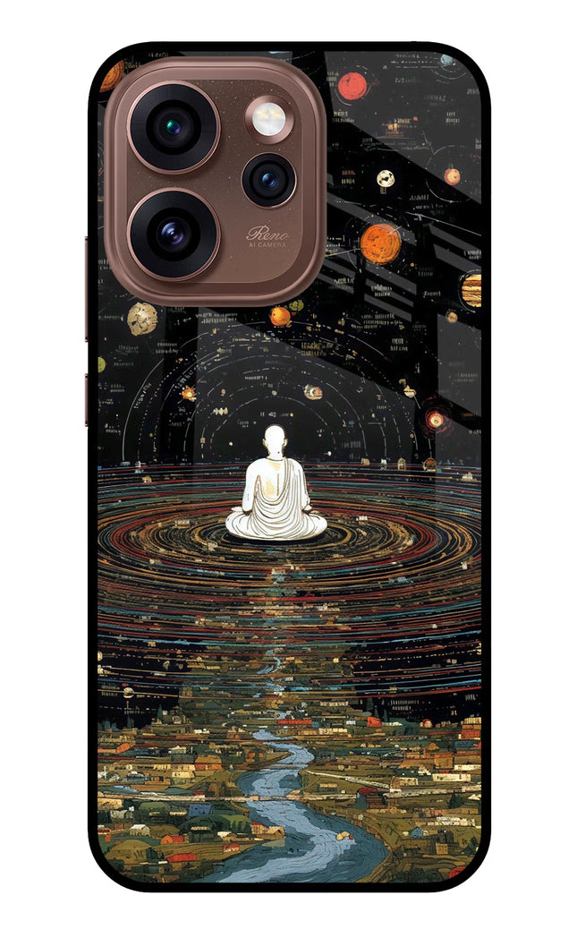 Space Monk Oppo Reno15 Pro 5G Metal Case Back Cover by Casekaro