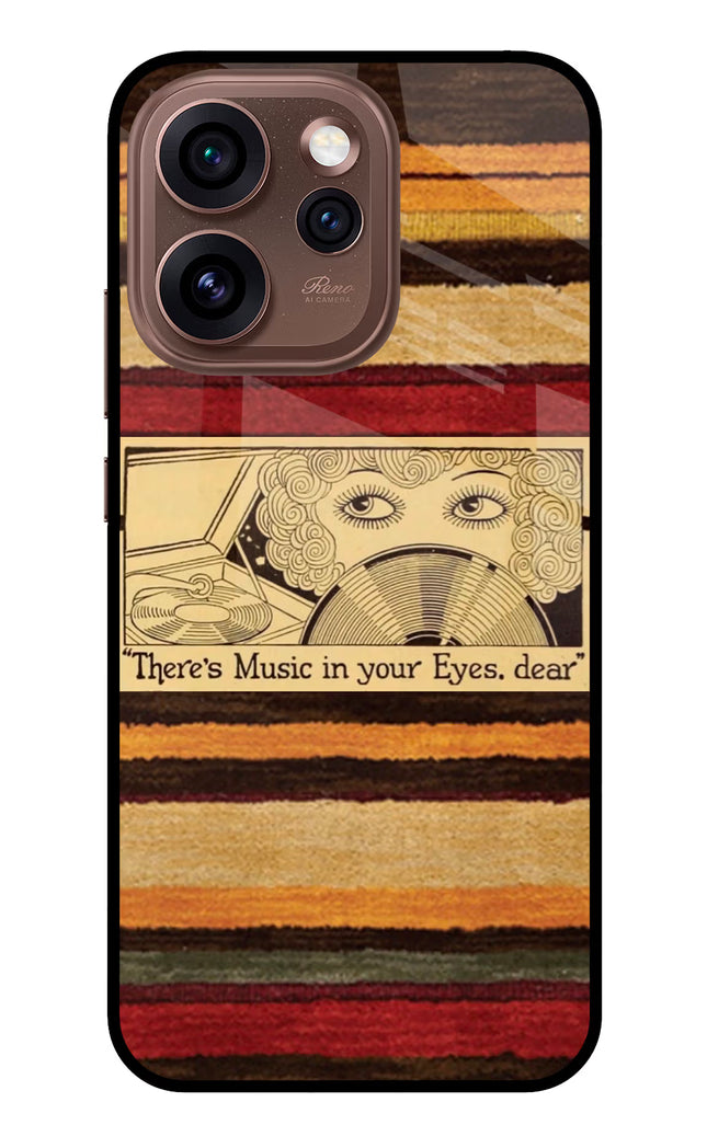 Vinyl Stripes Oppo Reno15 Pro 5G Metal Case Back Cover by Casekaro