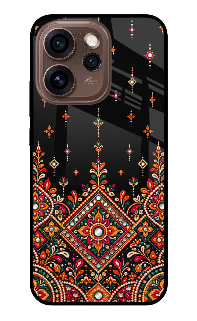 Noir Mehfil Oppo Reno15 Pro 5G Metal Case Back Cover by Casekaro