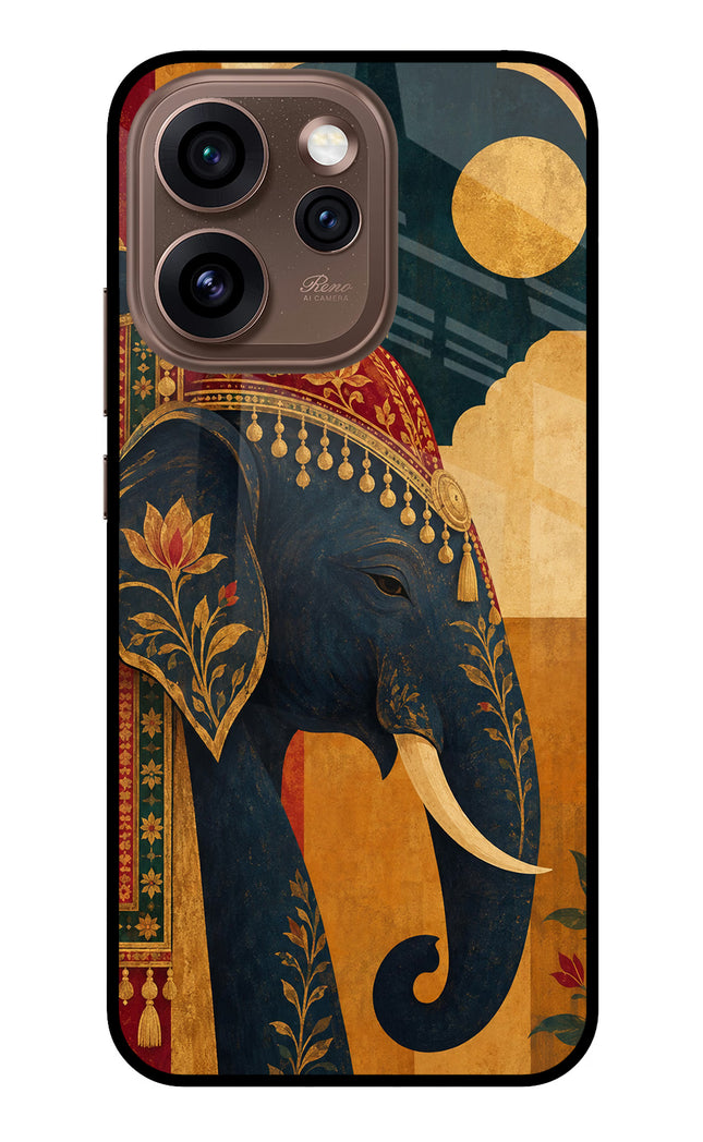 Royal Elephant Oppo Reno15 Pro 5G Metal Case Back Cover by Casekaro