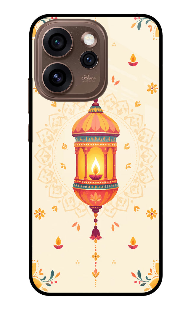 Golden Lantern Oppo Reno15 Pro 5G Metal Case Back Cover by Casekaro