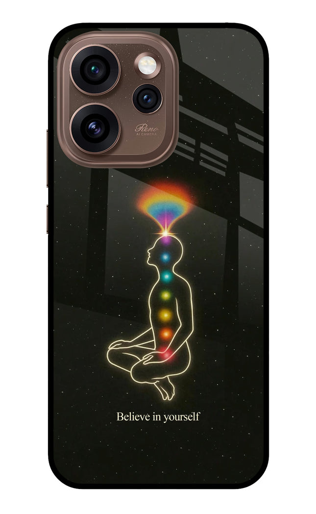 Believe in yourself Oppo Reno15 Pro 5G Metal Case Back Cover by Casekaro