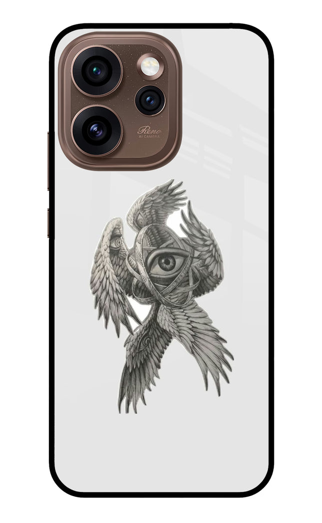 Accurate Angel Oppo Reno15 Pro 5G Metal Case Back Cover by Casekaro