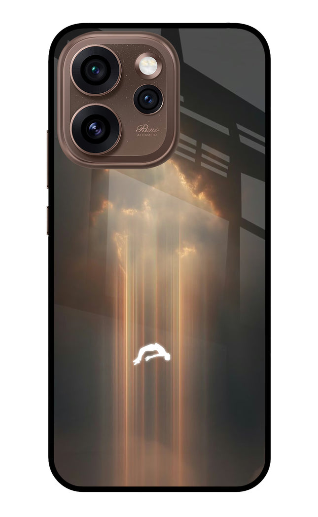 Heavenly Beam Oppo Reno15 Pro 5G Metal Case Back Cover by Casekaro