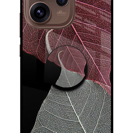 Leaf Pattern Oppo Reno15 Pro 5G Pop Case by Casekaro