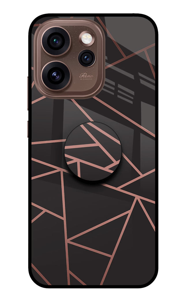 Geometric Pattern Oppo Reno15 Pro 5G Pop Case by Casekaro