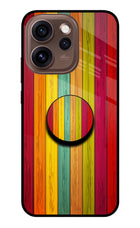 Multicolor Wooden Oppo Reno15 Pro 5G Pop Case by Casekaro