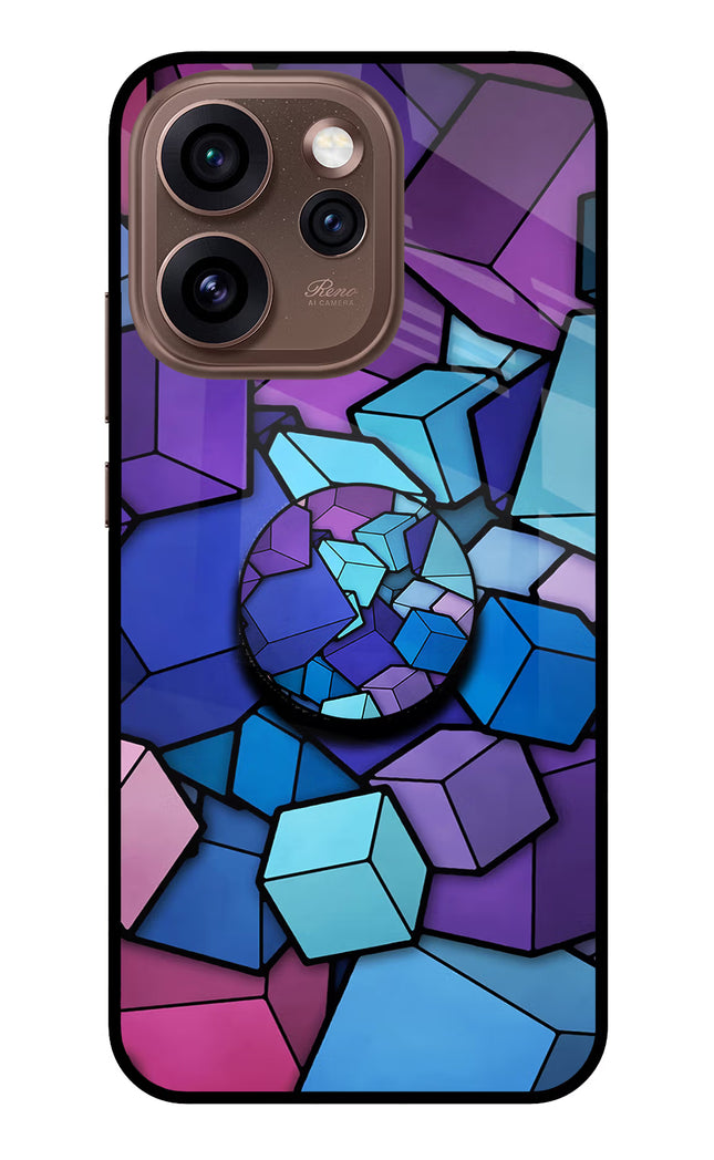 Cubic Abstract Oppo Reno15 Pro 5G Pop Case by Casekaro