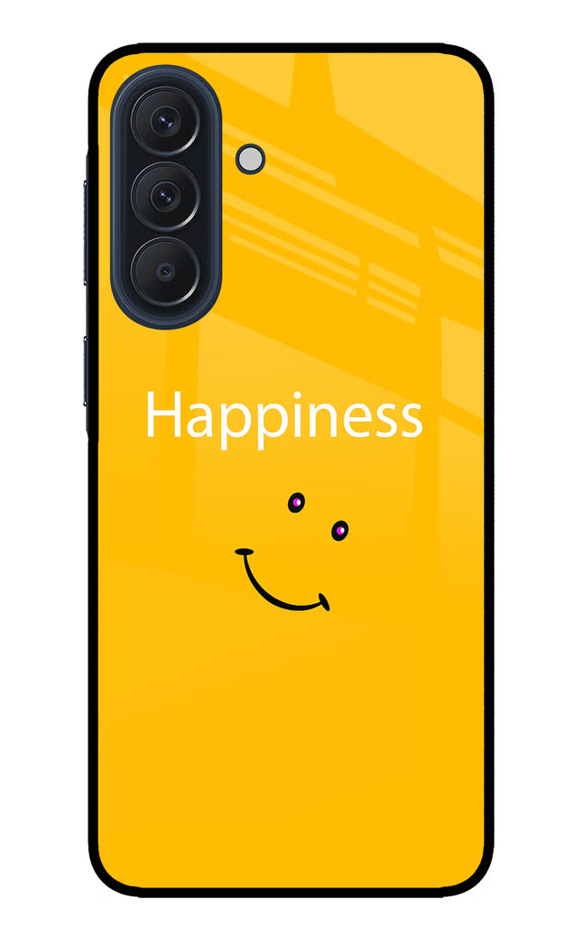 Happiness With Smiley Samsung A57 5G Metal Case Back Cover by Casekaro