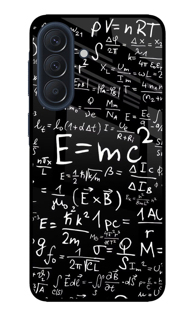 Physics Formula Samsung A57 5G Metal Case Back Cover by Casekaro