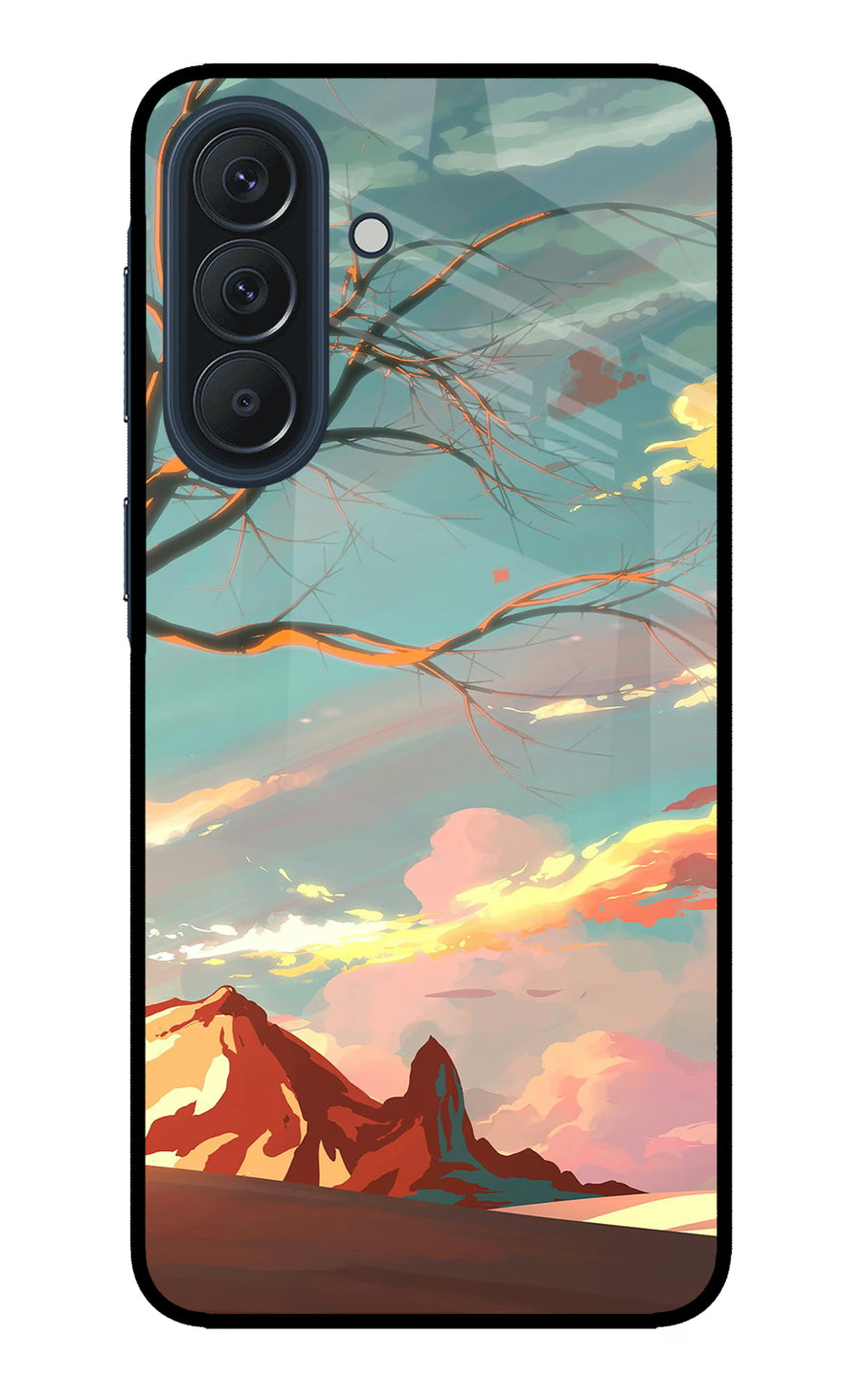 Scenery Samsung A57 5G Back Cover, Metal case