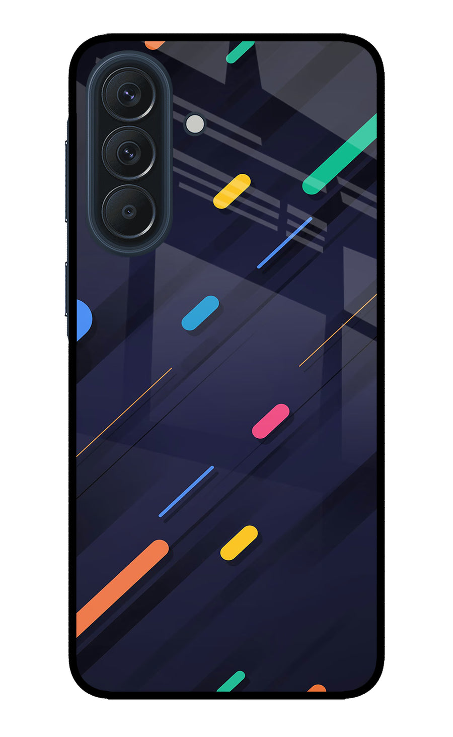 Abstract Design Samsung A57 5G Back Cover, Metal case