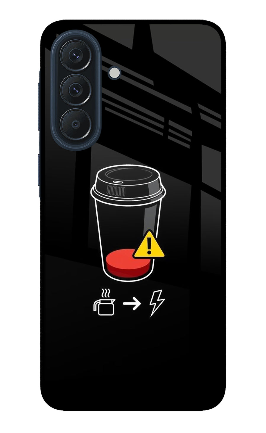 Coffee Samsung A57 5G Back Cover, Metal case