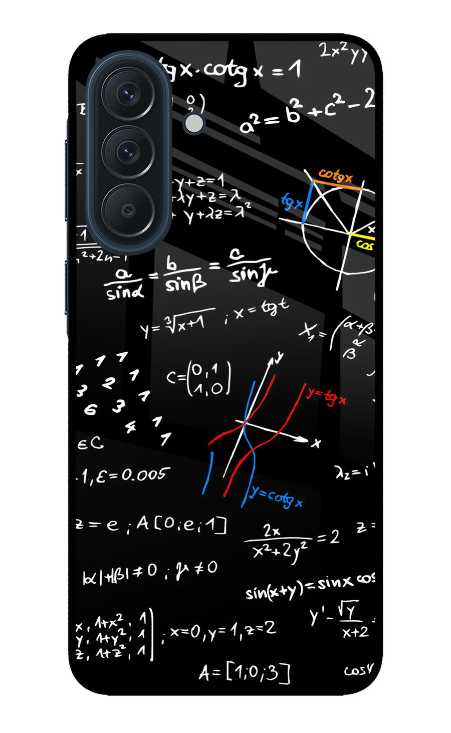 Mathematics Formula Samsung A57 5G Back Cover, Metal case