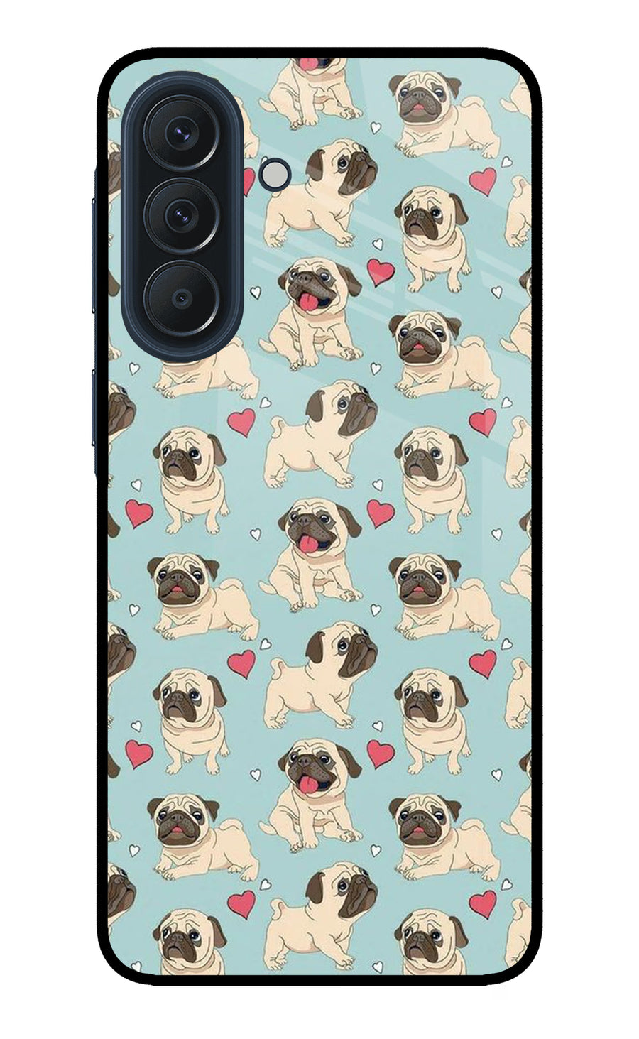 Pug Dog Samsung A57 5G Back Cover, Metal case