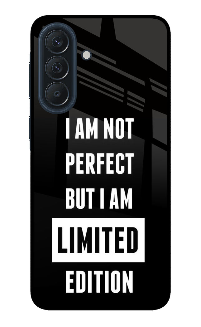 I Am Not Perfect But I Am Limited Edition Samsung A57 5G Metal Case Back Cover by Casekaro