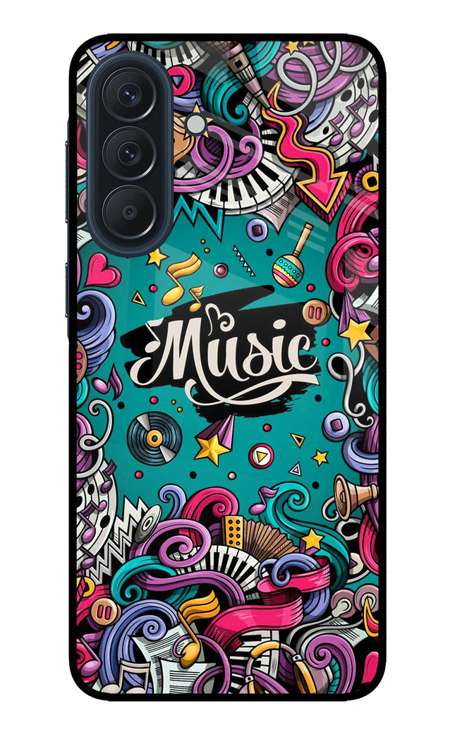 Music Graffiti Samsung A57 5G Metal Case Back Cover by Casekaro