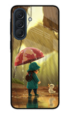 Rainy Day Samsung A57 5G Metal Case Back Cover by Casekaro