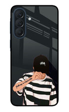 Aesthetic Boy Samsung A57 5G Metal Case Back Cover by Casekaro