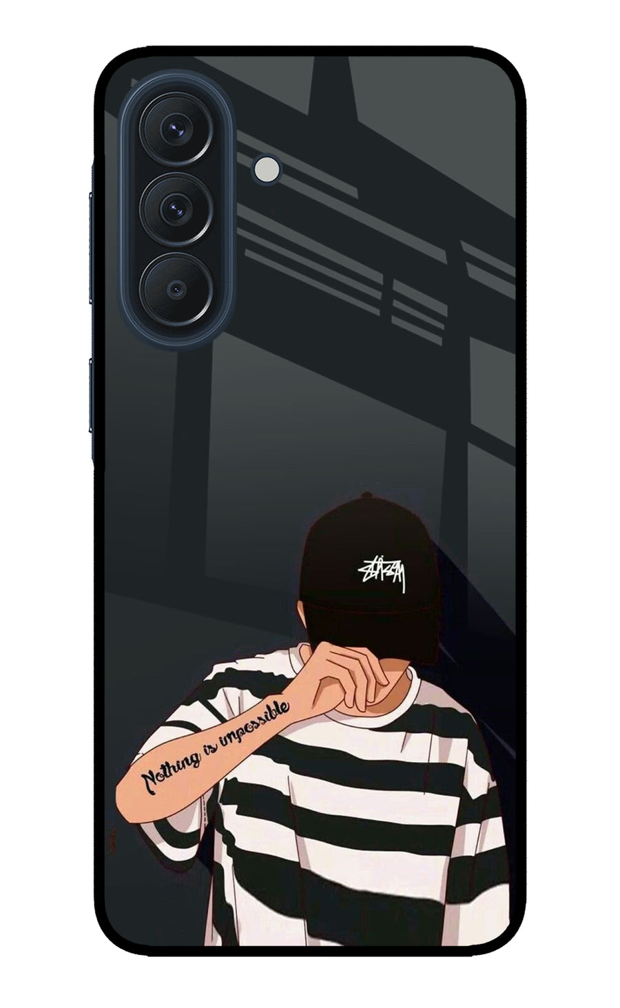 Aesthetic Boy Samsung A57 5G Back Cover, Metal case