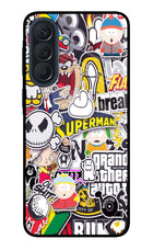 Sticker Bomb Samsung A57 5G Metal Case Back Cover by Casekaro