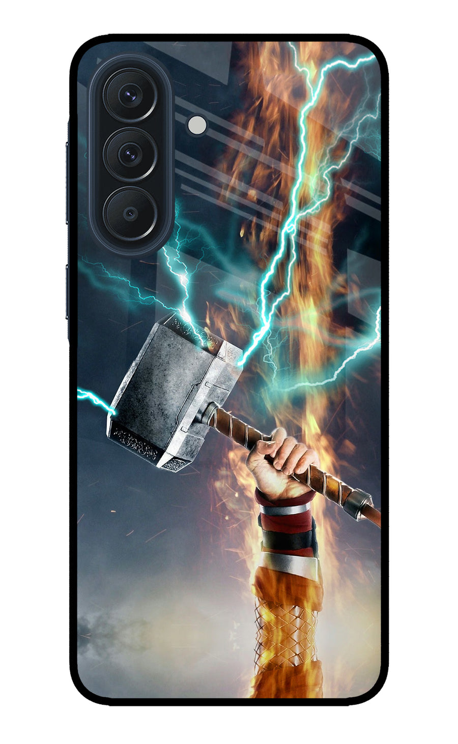 Thor Hammer Mjolnir Samsung A57 5G Back Cover, Metal case