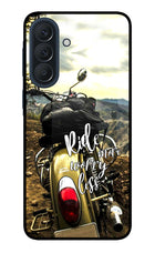 Ride More Worry Less Samsung A57 5G Metal Case Back Cover by Casekaro