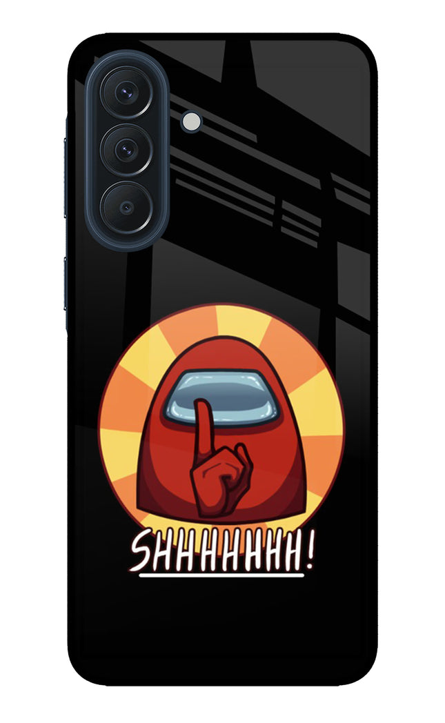 Among Us Shhh! Samsung A57 5G Metal Case Back Cover by Casekaro