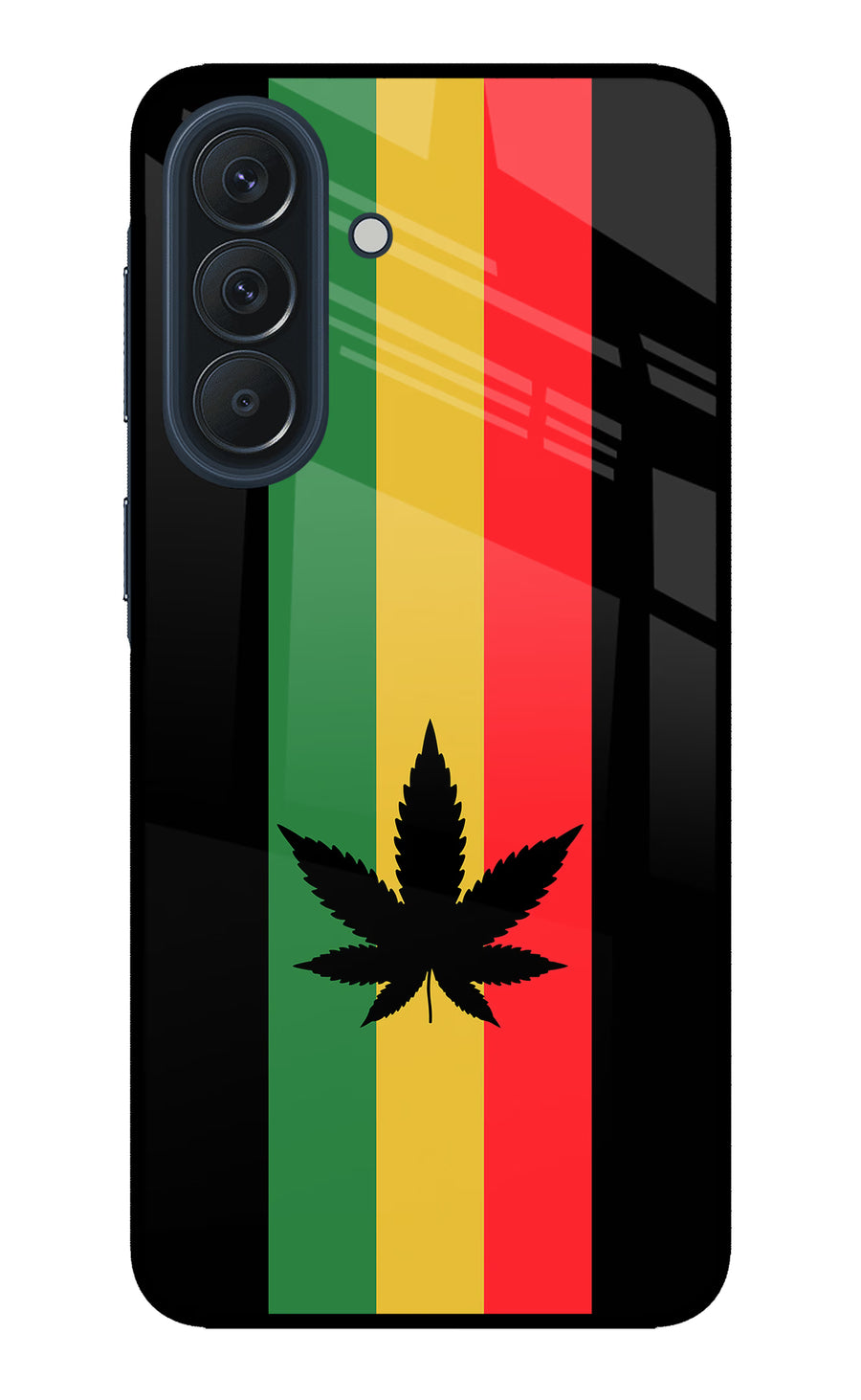 Weed Flag Samsung A57 5G Back Cover, Metal case