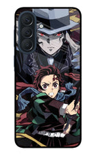 Demon Slayer Samsung A57 5G Metal Case Back Cover by Casekaro