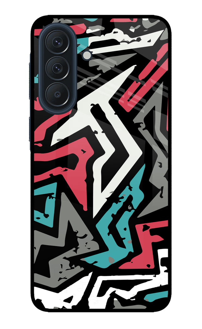 Geometric Graffiti Samsung A57 5G Metal Case Back Cover by Casekaro