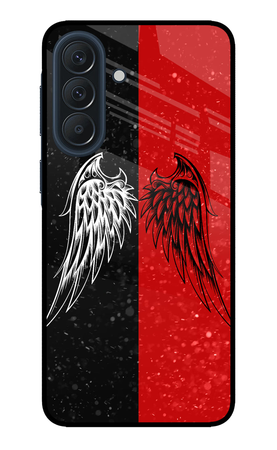 Wings Samsung A57 5G Back Cover, Metal case