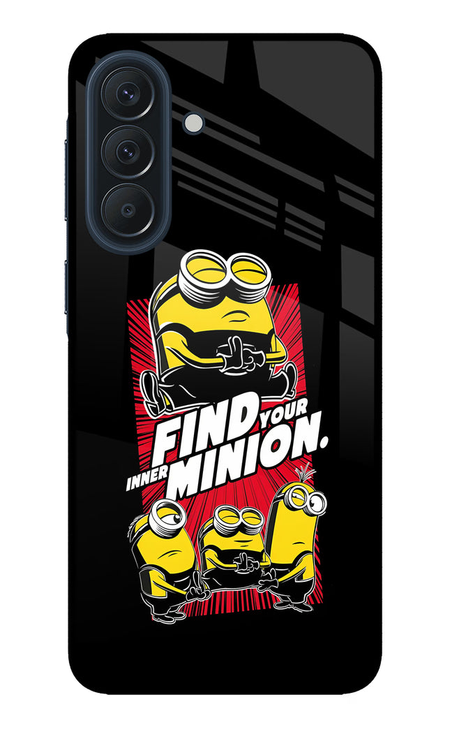 Find your inner Minion Samsung A57 5G Metal Case Back Cover by Casekaro