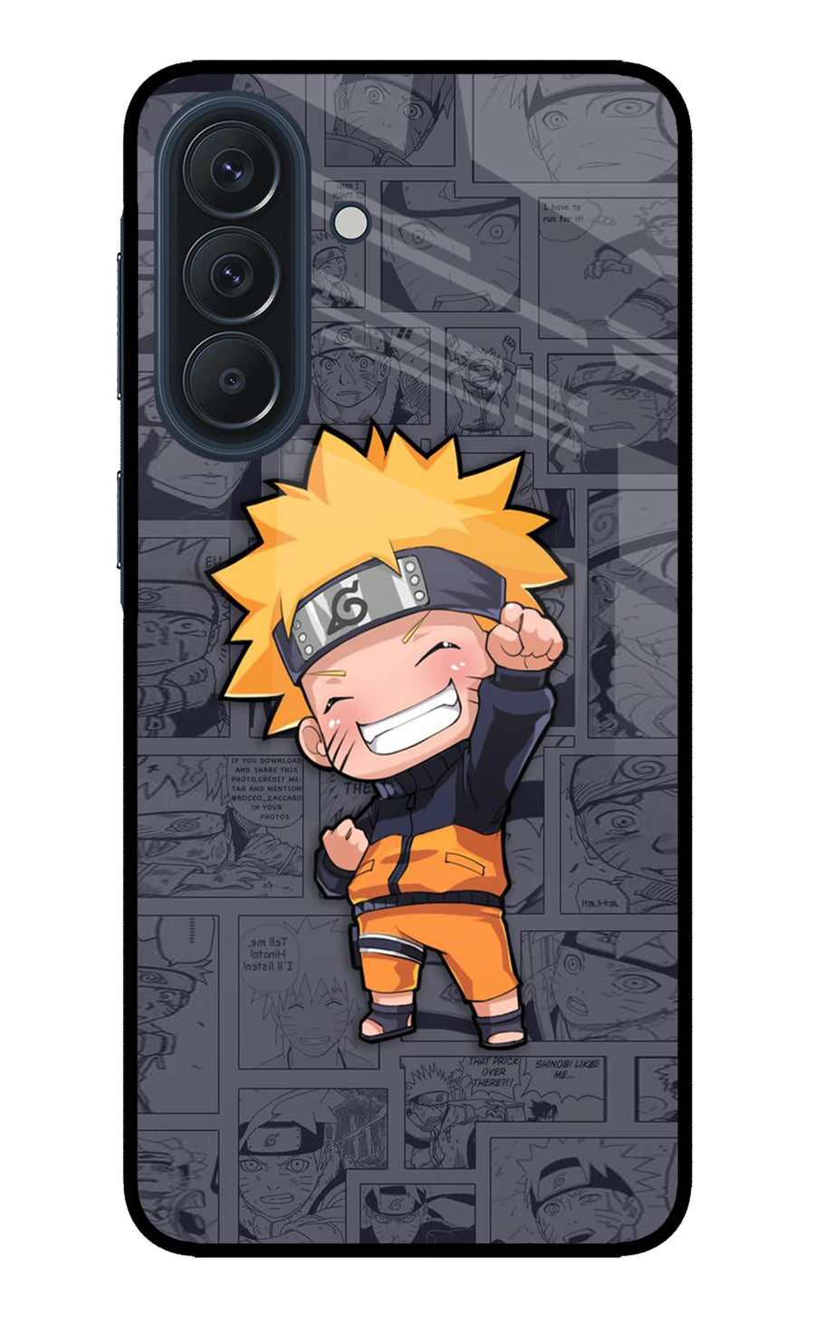 Chota Naruto Samsung A57 5G Back Cover, Metal case