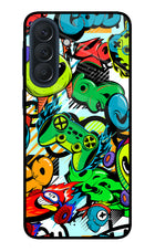 Game Doodle Samsung A57 5G Metal Case Back Cover by Casekaro