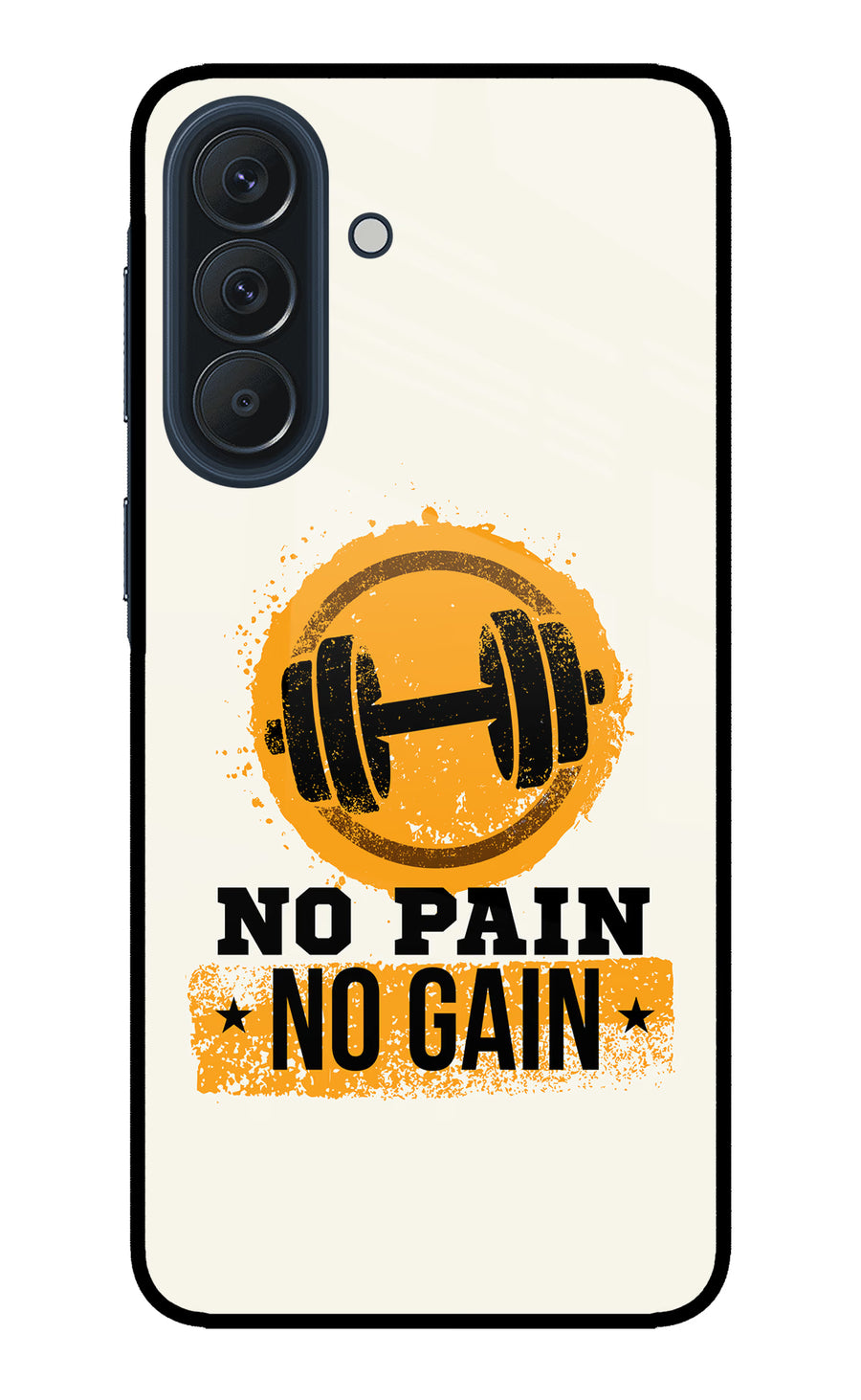 No Pain No Gain Samsung A57 5G Back Cover, Metal case