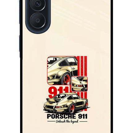 Classic Porsche 911 Samsung A57 5G Metal Case Back Cover by Casekaro
