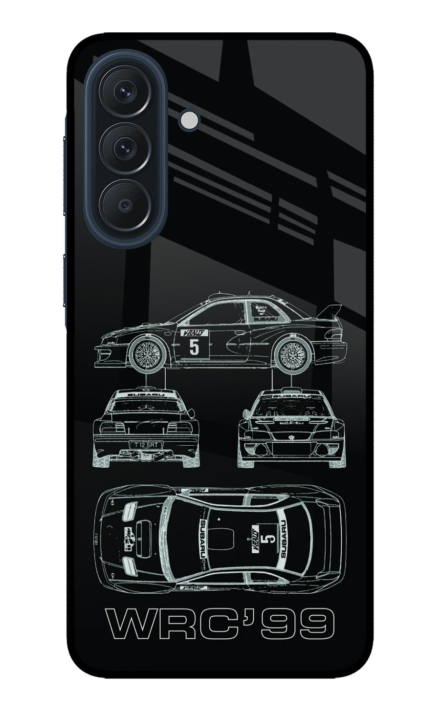 WRC'99 Samsung A57 5G Back Cover, Metal case