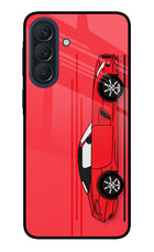 Red Velocity Samsung A57 5G Metal Case Back Cover by Casekaro