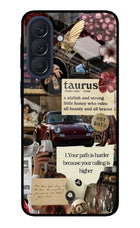 Taurus Zodiac Samsung A57 5G Metal Case Back Cover by Casekaro