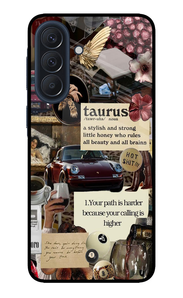 Taurus Zodiac Samsung A57 5G Metal Case Back Cover by Casekaro