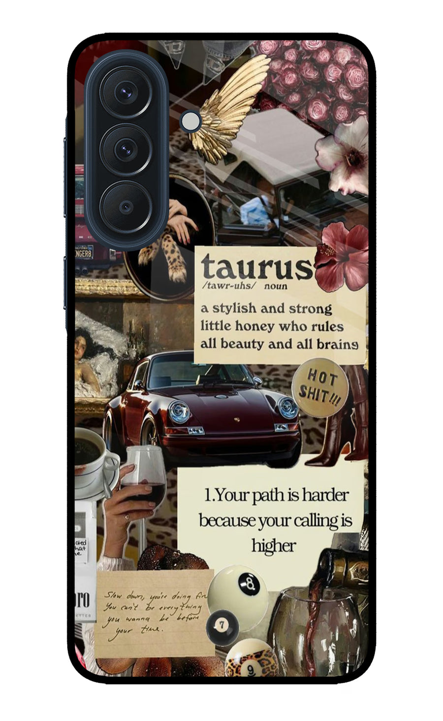 Taurus Zodiac Samsung A57 5G Back Cover, Metal case