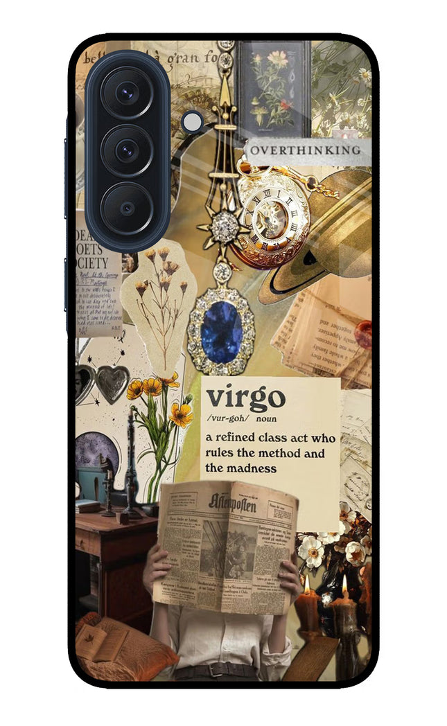 Virgo Zodiac Samsung A57 5G Metal Case Back Cover by Casekaro
