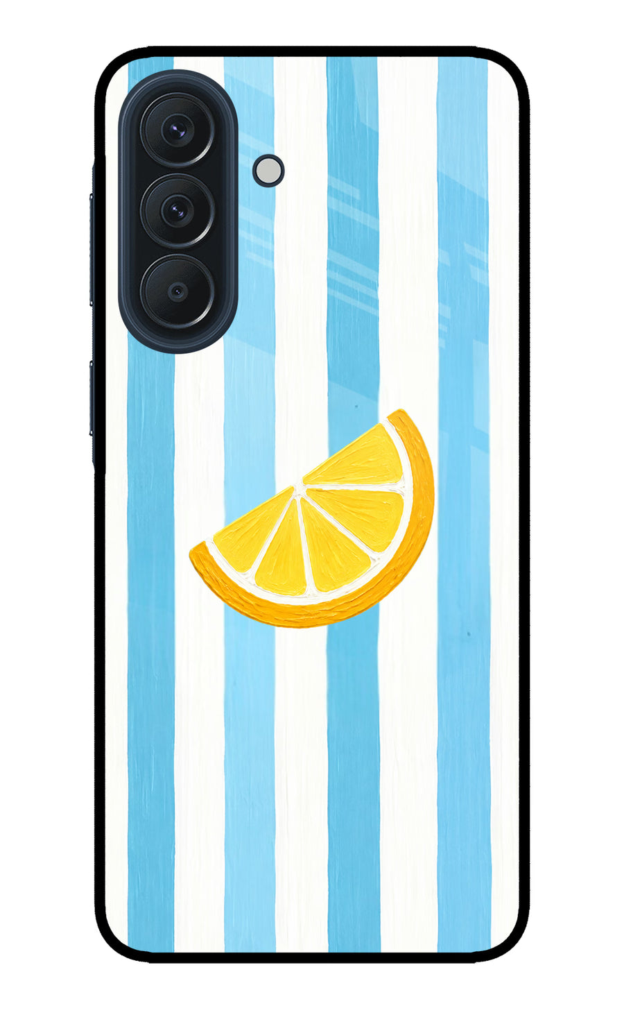 Summer Lemon Samsung A57 5G Back Cover, Metal case