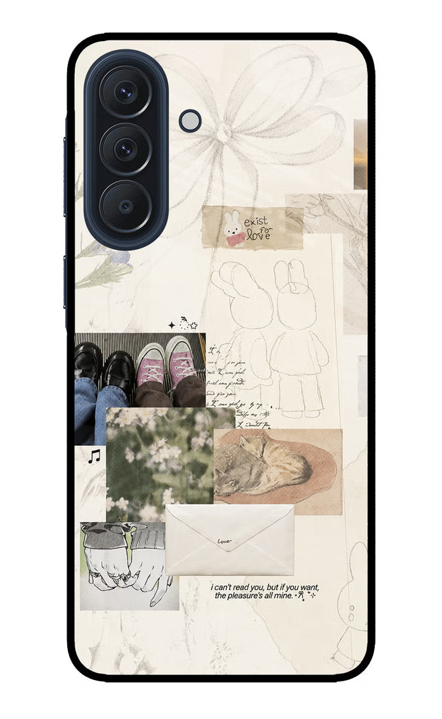 Soft Aesthetic Samsung A57 5G Metal Case Back Cover by Casekaro