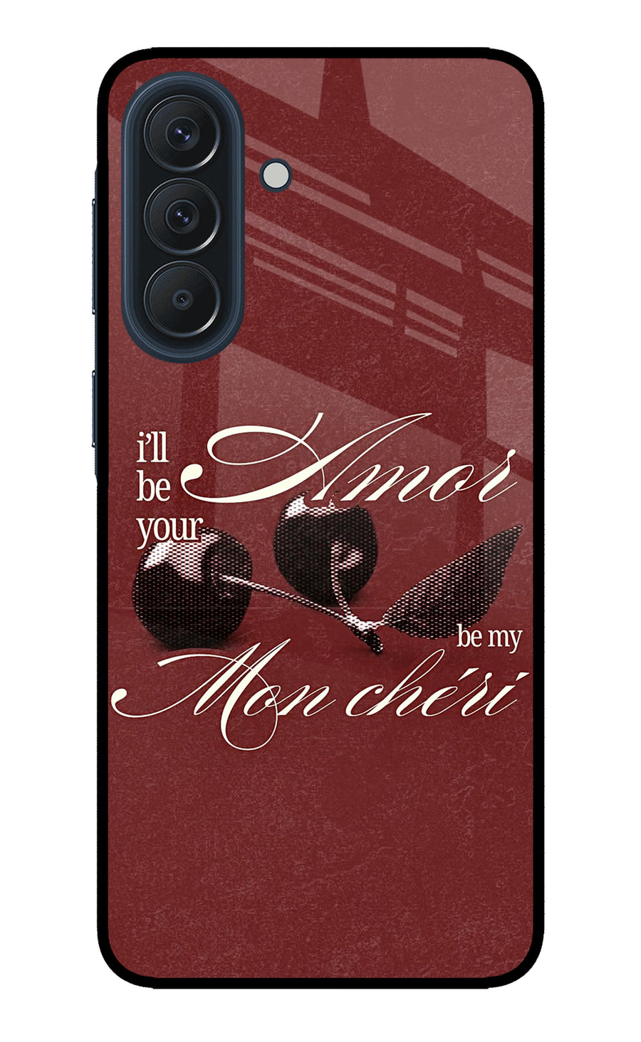 Velvet Cherry Samsung A57 5G Back Cover, Metal case